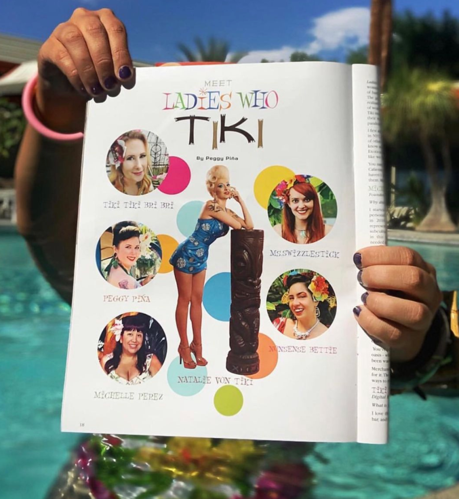 Print Magazine featuring Ladies Who Tiki interview